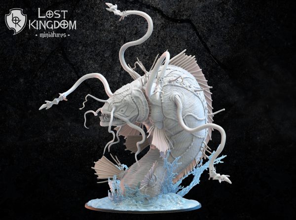 Koi, Mystic Leviathan - Elfos Oscuros - Lost Kingdom Miniatures - Imagen 4