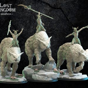 Kumakuro Riders - Elfos Mori - Lost Kingdom Miniatures