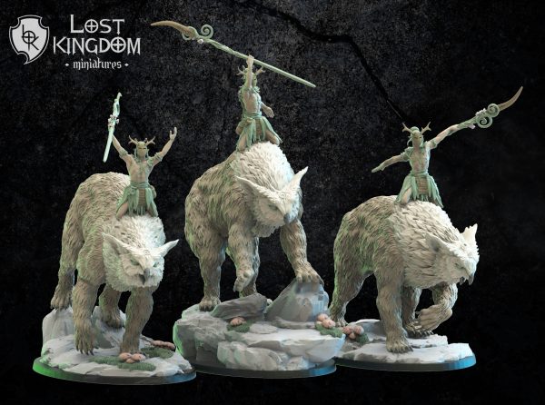 Kumakuro Riders - Elfos Mori - Lost Kingdom Miniatures