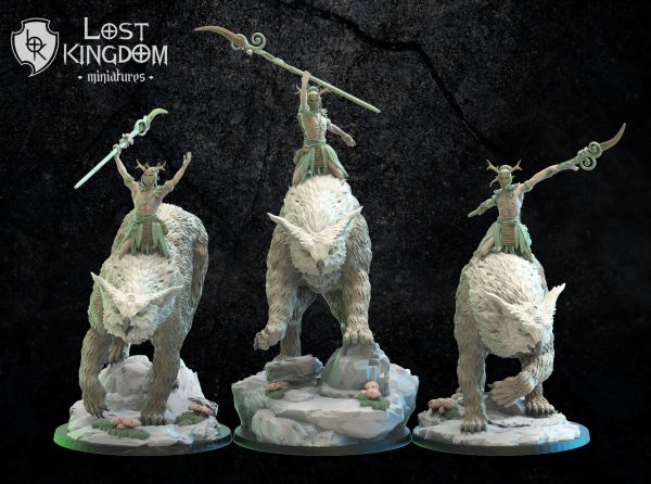 Kumakuro Riders - Elfos Mori - Lost Kingdom Miniatures - Imagen 3