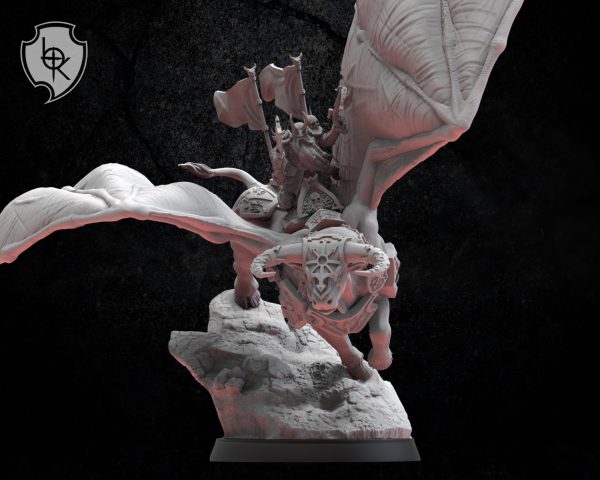 Dainn, Longbeard, Lord Commander Magmhôrin - Lost Kingdom Miniatures