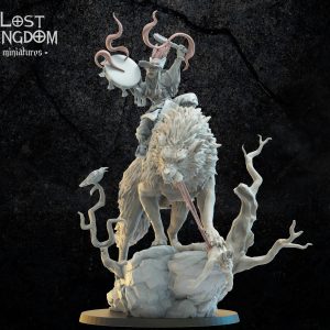 Abijiya, Mother Shaman on yoho - Enanos Magmhörin - Mongobbos - Lost Kingdom Miniatures