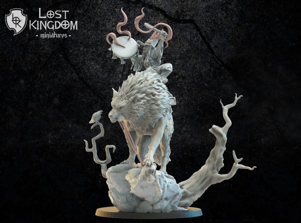 Abijiya, Mother Shaman on yoho - Enanos Magmhörin - Mongobbos - Lost Kingdom Miniatures - Imagen 3