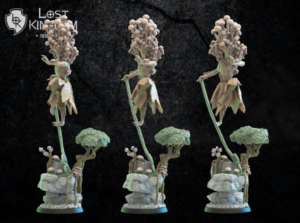 Aki, Shaolin Hero - Elfos Mori - Lost Kingdom Miniatures
