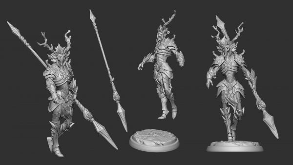 Dendroid Guard - Lost Kingdom Miniatures - Imagen 3