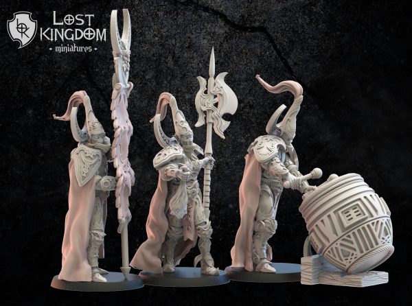 Hisui Guard CG - Elfos de la noche - Lost Kingdom Miniatures - Imagen 3