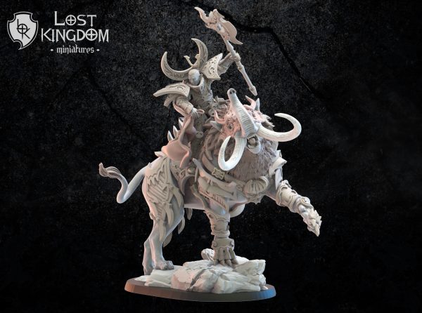 Junichiro on Baku - Elfos de la noche - Lost Kingdom Miniatures