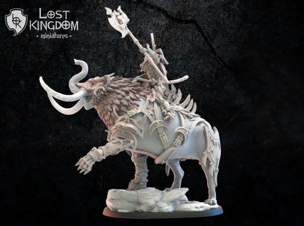 Junichiro on Baku - Elfos de la noche - Lost Kingdom Miniatures - Imagen 3