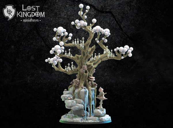 Kodama tree & Guardian - Elfos Mori - Lost Kingdom Miniatures