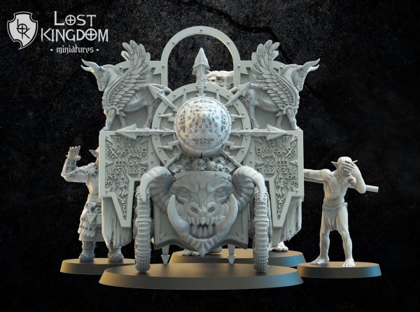 Magmhôrin Dalianzhu - Elfos Oscuros - Lost Kingdom Miniatures - Imagen 2