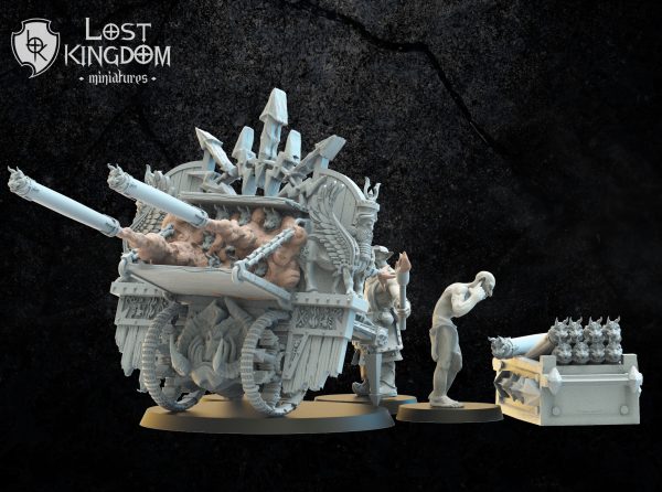 Magmhôrin Hwacha - Elfos Oscuros - Lost Kingdom Miniatures