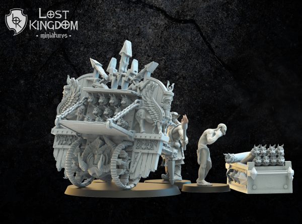 Magmhôrin Hwacha - Elfos Oscuros - Lost Kingdom Miniatures - Imagen 3