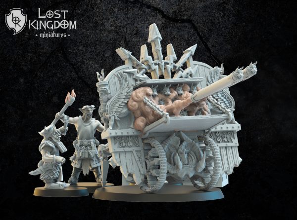 Magmhôrin Hwacha - Elfos Oscuros - Lost Kingdom Miniatures - Imagen 4