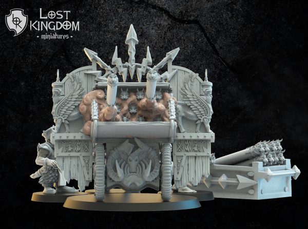 Magmhôrin Hwacha - Elfos Oscuros - Lost Kingdom Miniatures - Imagen 5