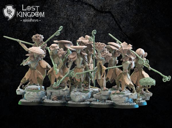 Shaolin Kodamas - Elfos Mori - Lost Kingdom Miniatures - Imagen 3