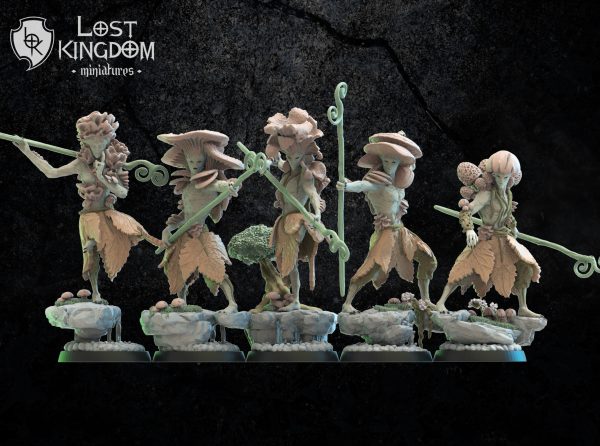Shaolin Kodamas - Elfos Mori - Lost Kingdom Miniatures - Imagen 5