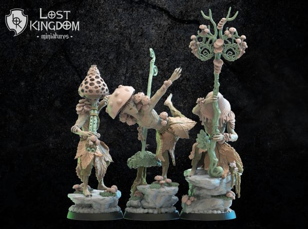 Shaolin Kodamas CG - Elfos Mori - Lost Kingdom Miniatures