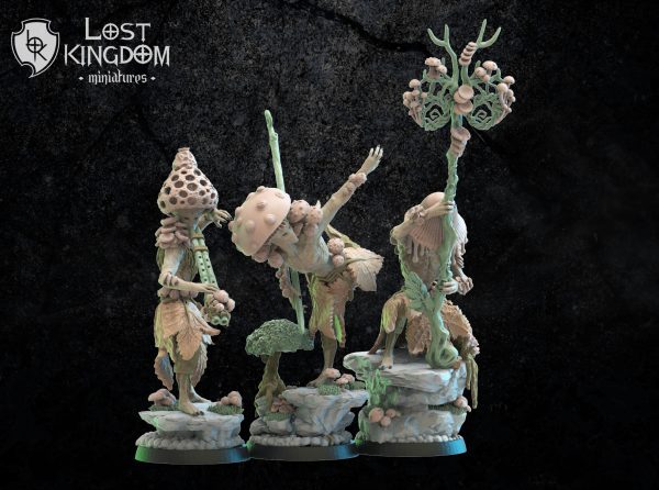 Shaolin Kodamas CG - Elfos Mori - Lost Kingdom Miniatures - Imagen 2