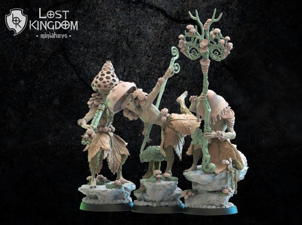 Shaolin Kodamas CG - Elfos Mori - Lost Kingdom Miniatures - Imagen 3