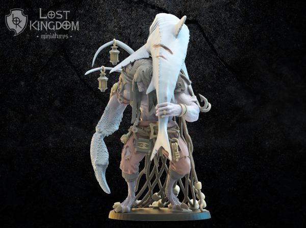 Eldritch The Claw, Vycanthrope Hero - The undead of Misty Island - Lost Kingdom Miniatures - Imagen 3