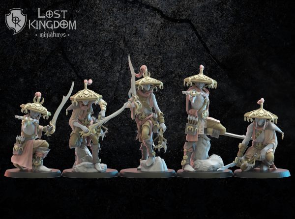 Akkorokamui Corsairs - Elfos de la noche - Lost Kingdom Miniatures - Imagen 3