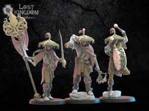 Akkorokamui Corsairs CG - Elfos de la noche - Lost Kingdom Miniatures