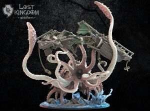 Akkorokamui, Sea Swallower - Elfos de la noche - Lost Kingdom Miniatures