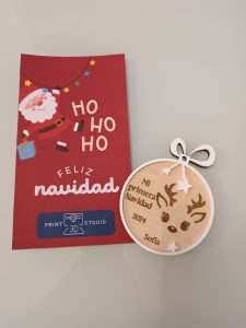 Detalle personalizado - Modelo: "Mi primera navidad"