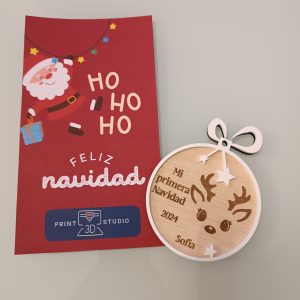 Detalle personalizado - Modelo: "Mi primera navidad"
