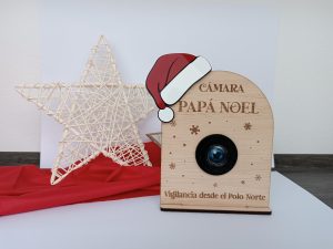 Cámara mágica de vigilancia de Papá Noel