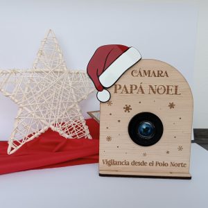 Cámara mágica de vigilancia de Papá Noel