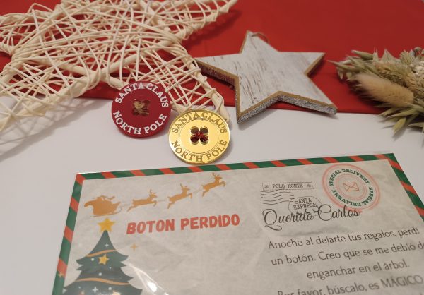Botón perdido Papá Noel - Imagen 4