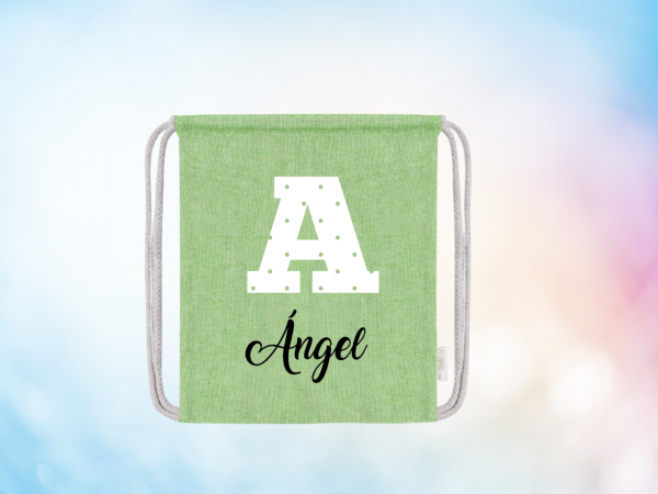 Mochila saco infantil personalizada - Imagen 3