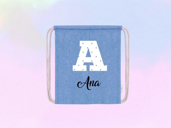 Mochila saco infantil personalizada - Imagen 2