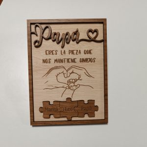 Cuadro Puzzle PAPÁ