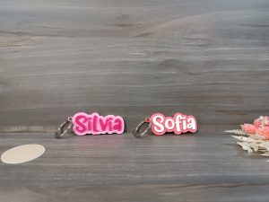 Llavero 2 colores personalizado