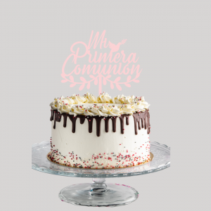 Cake topper - Mi primera comunión personalizado