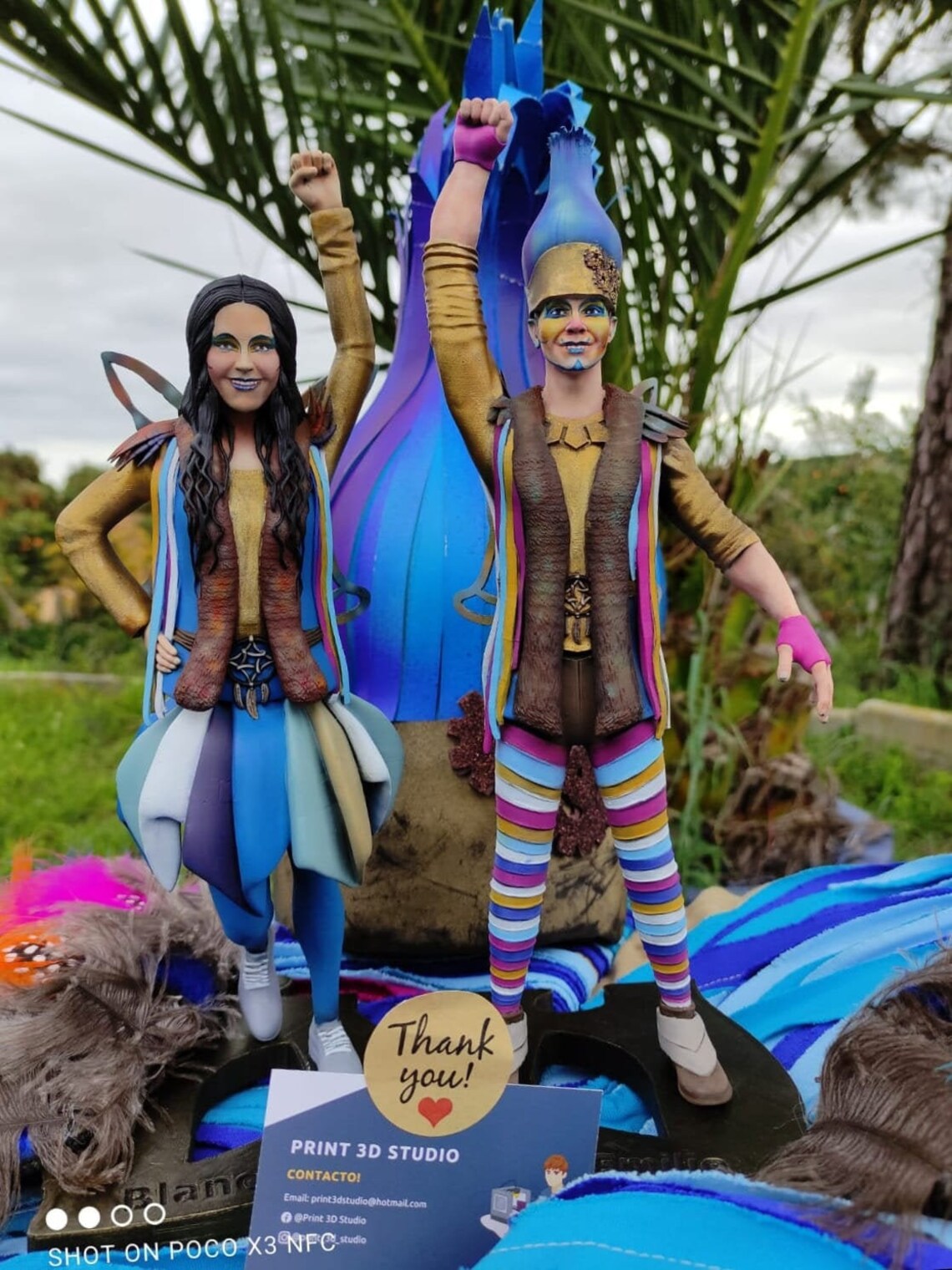 Servicio integral de diseño, impresión y pintado de figuras 3D