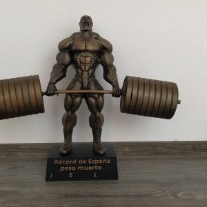 Figura Powerlifting - Trofeo peso muerto
