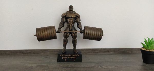 Figura Powerlifting - Trofeo peso muerto