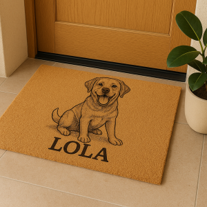 Felpudo Personalizado con Silueta de Mascota