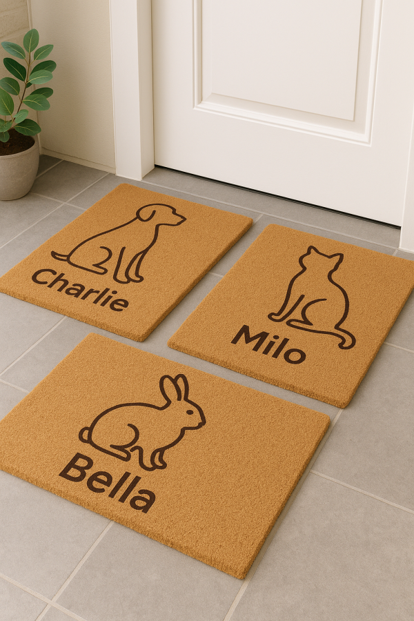 Felpudo Personalizado con Silueta de Mascota - Imagen 3