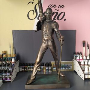 Estatua 3D XL - Leyenda del Rock (edición fan art inspirada)