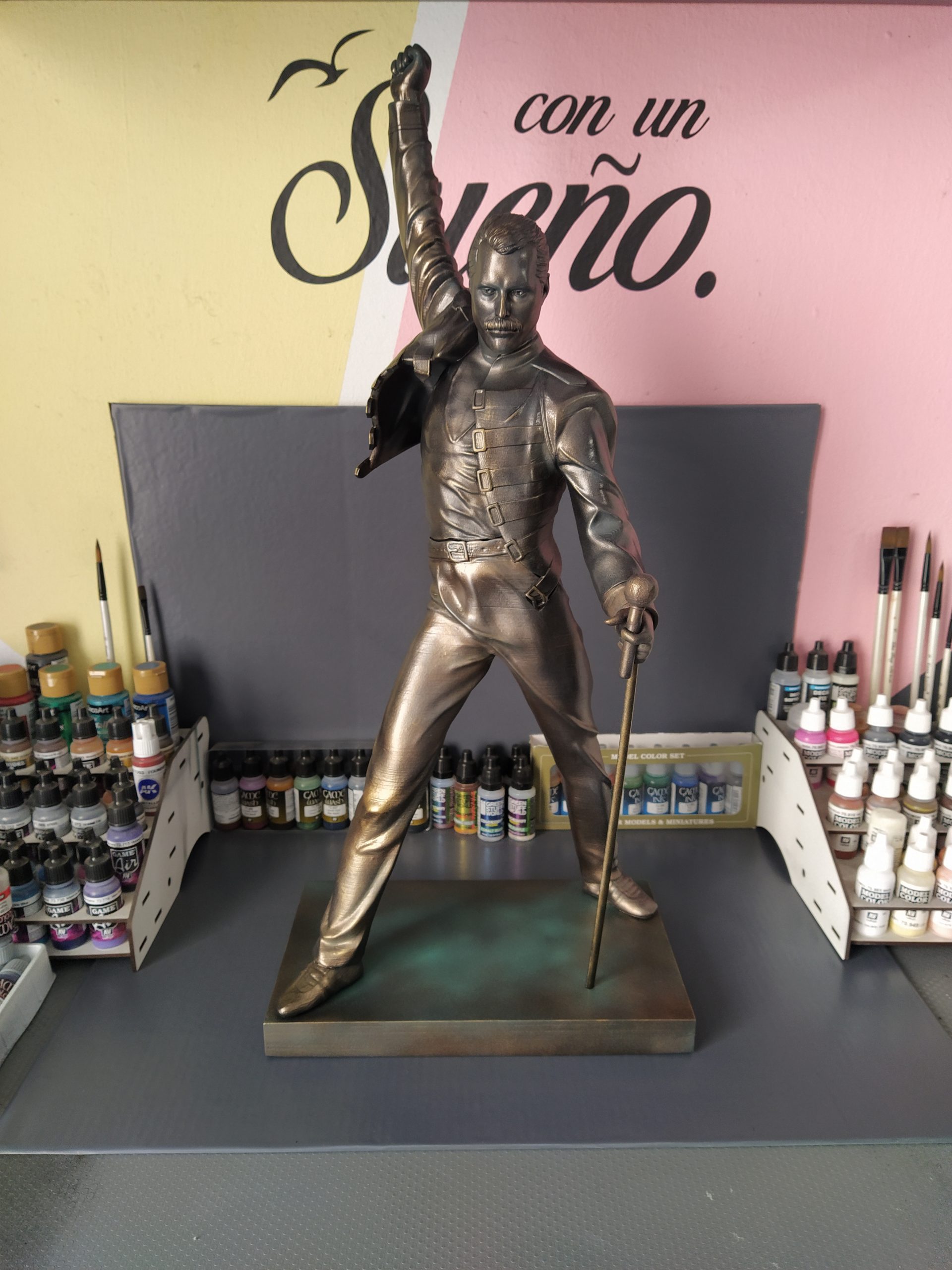 Estatua 3D XL - Leyenda del Rock (edición fan art inspirada) - Imagen 2