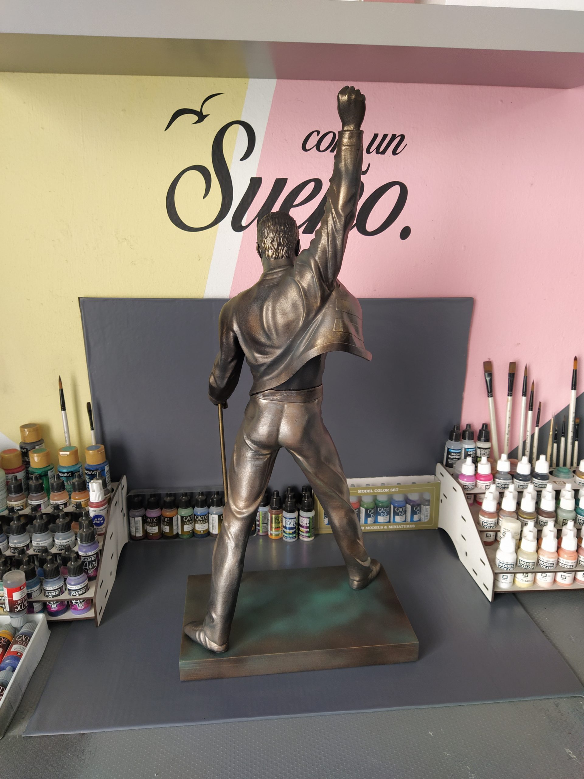 Estatua 3D XL - Leyenda del Rock (edición fan art inspirada) - Imagen 6