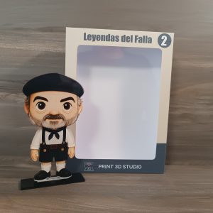 Figura Antonio Martín – Comparsa Caleta - Carnaval de Cádiz
