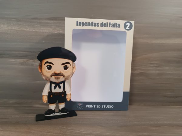 Figura Antonio Martín – Comparsa Caleta - Carnaval de Cádiz