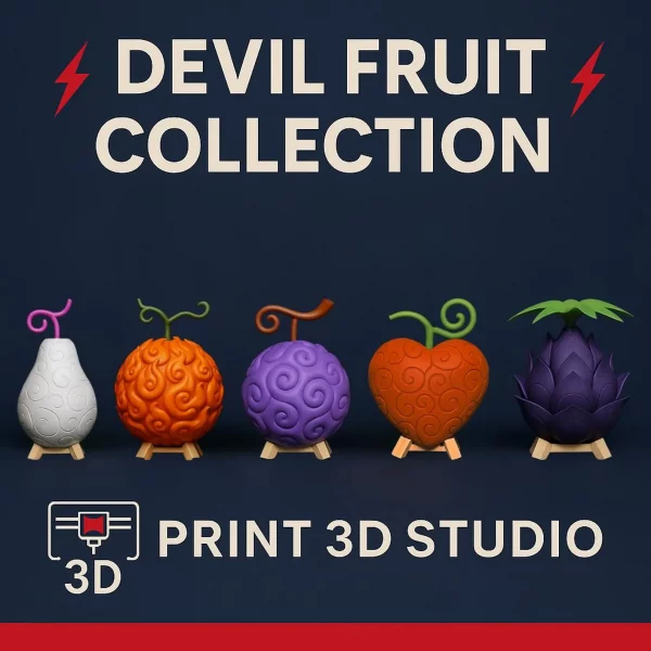 Frutas del Diablo - Frutas One Piece - Edición 3D Coleccionable - Imagen 10
