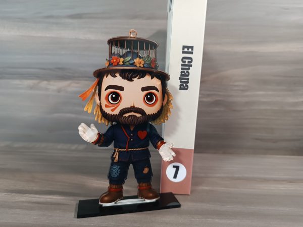 Figura El Chapa – Comparsa Los Esclavos - Carnaval de Cádiz - Imagen 4