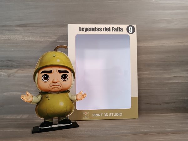 Figura El Canijo – Chirigota Ricas y maduras - Carnaval de Cádiz
